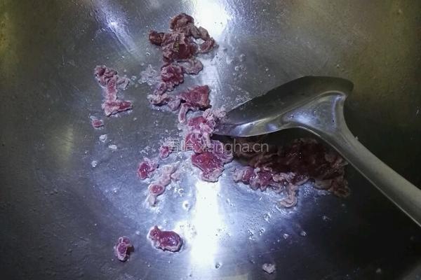 火腿肉丝菜泡饭的做法图解3
