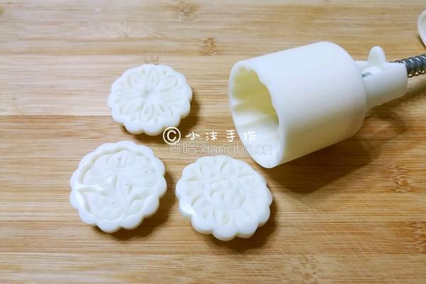 鲜花绿豆糕的做法图解8
