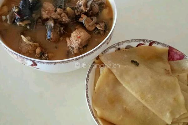 乌鸡贴饼的做法图解7