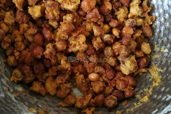 挂霜花生米的做法图解8