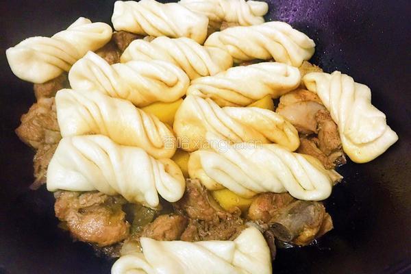铁锅炖-排骨土豆花卷锅的做法图解24