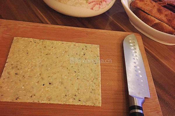 燕麦饼干手工零食的做法图解1