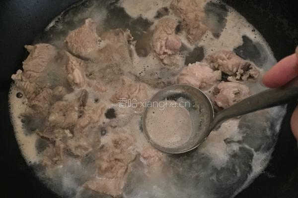 奶油炖雪梨排骨的做法图解2