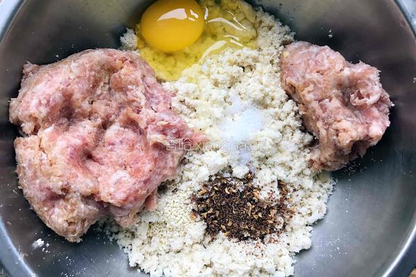蒸豆腐丸子的做法图解4