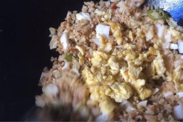 蛋炒饭的做法图解5