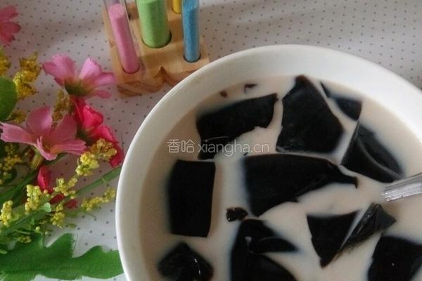 椰奶龟苓膏(初学)的做法图解8