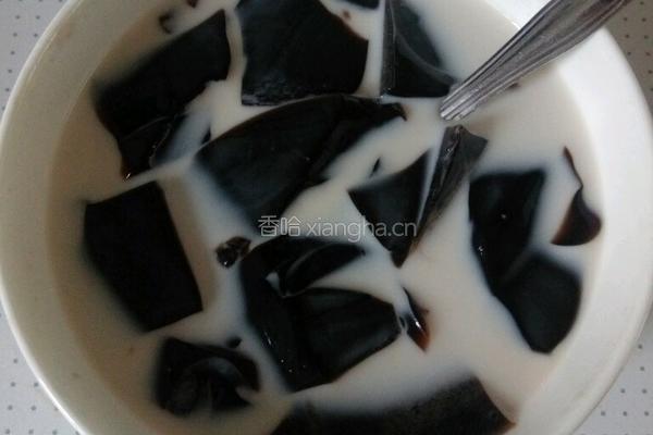 椰奶龟苓膏(初学)的做法图解7