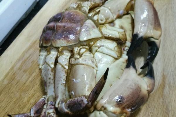 清蒸面包蟹的做法图解3