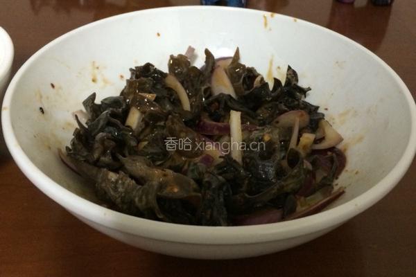 洋葱木耳 中式菜加西餐沙拉的做法图解8