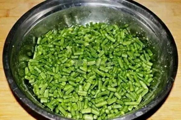 速腌酸豇豆与肉末酸豆角的做法图解4