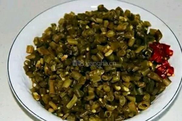 速腌酸豇豆与肉末酸豆角的做法图解7
