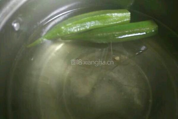 秋葵蒸鸡蛋的做法图解5