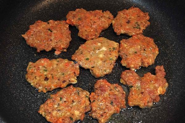 煎肉饼的做法图解5