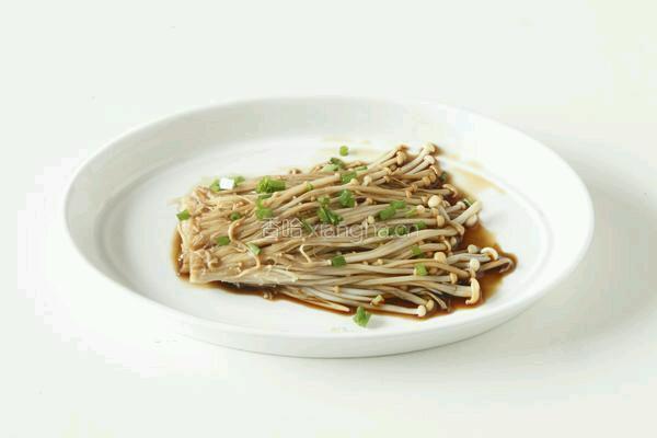 蒜蓉金针菇的做法图解3