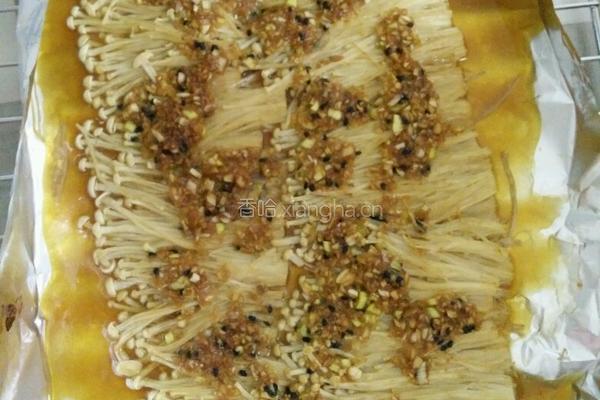蒜蓉金针菇的做法图解5