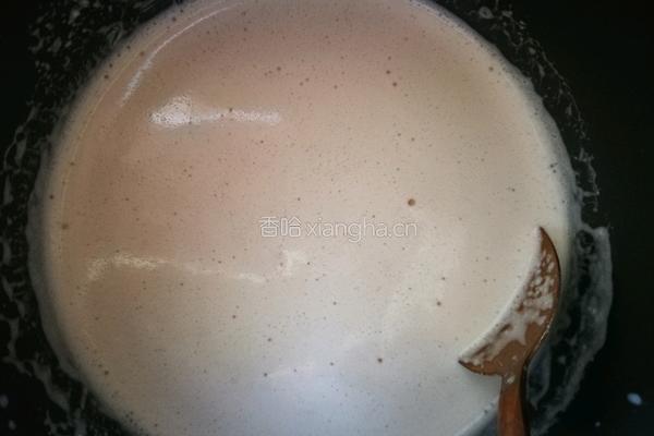 花生汤米干的做法图解3