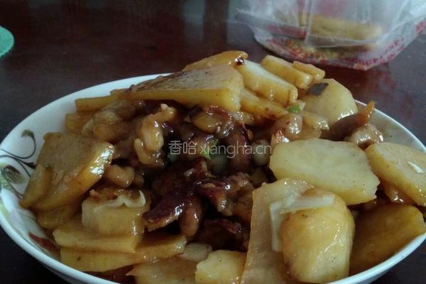 肉炒土豆
