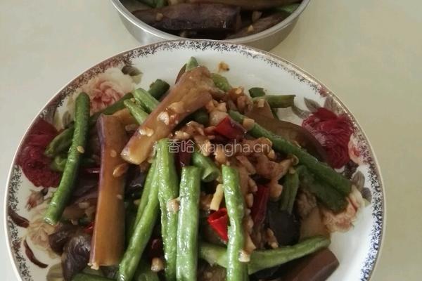 豆角烧茄子的做法图解11