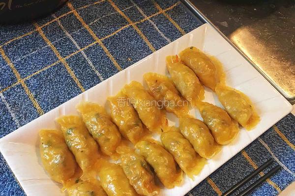 黄金蒸饺的做法图解13