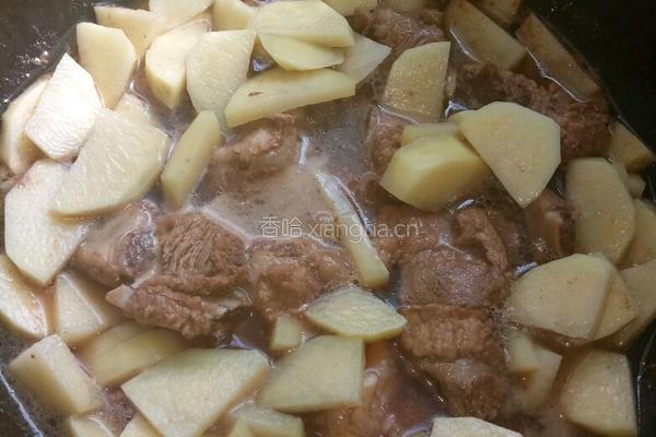 红烧土豆排骨的做法图解4