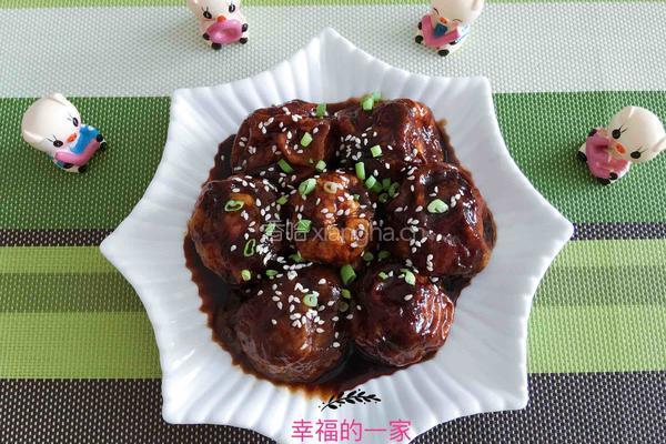 假狮子头--红烧油面筋塞肉的做法图解16