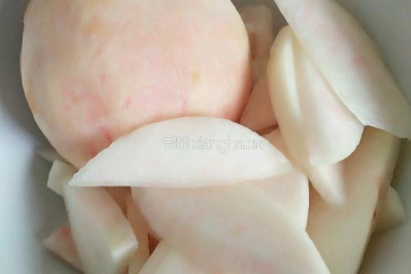 桃子酸奶慕斯蛋糕的做法图解6