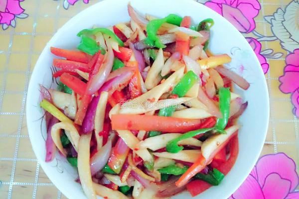酱炒杏鲍菇的做法图解8