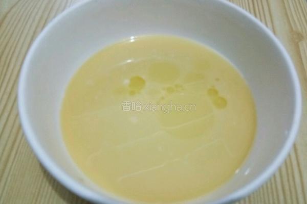 火腿鸡蛋羹的做法图解4