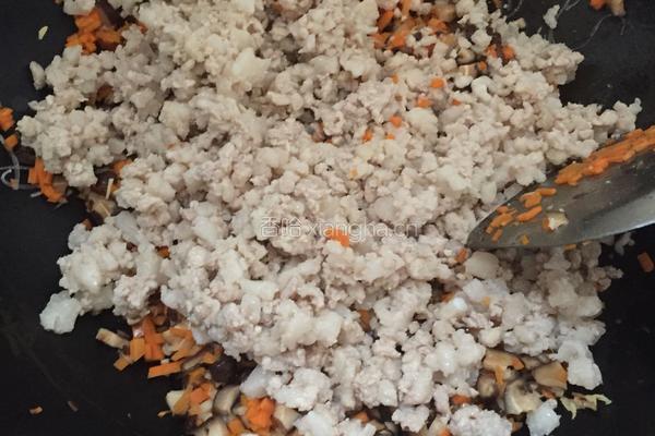香菇粉丝猪肉包子的做法图解10