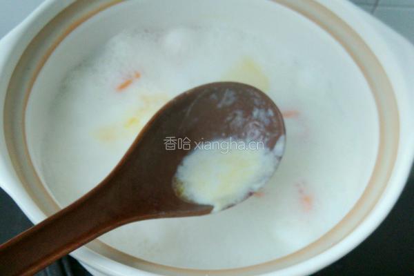 西兰花奶白汤的做法图解8