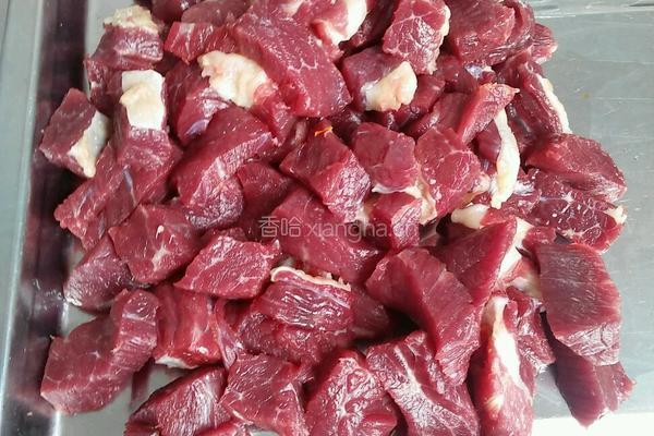 牛肉山药的做法图解3