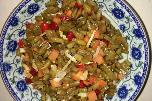 清炒酸豇豆的做法图解8