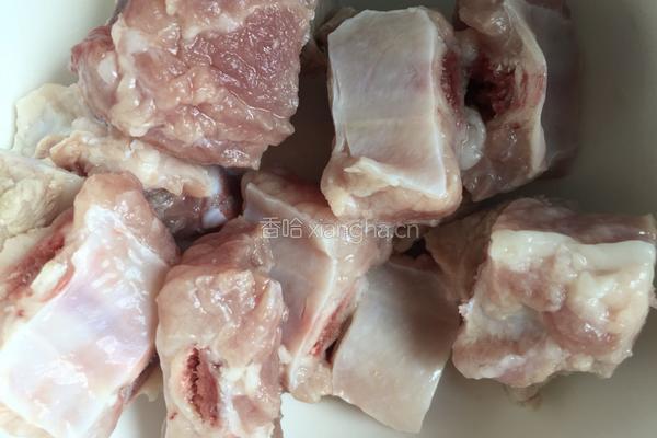 清蒸豆豉排骨的做法图解1