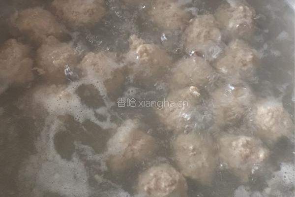 冬瓜丸子汤的做法图解3
