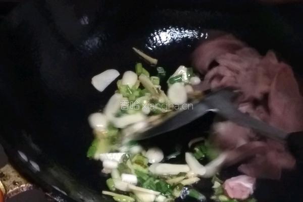 爆炒口条的做法图解5