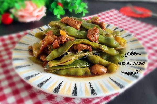 猪肉炖豆角的做法图解7