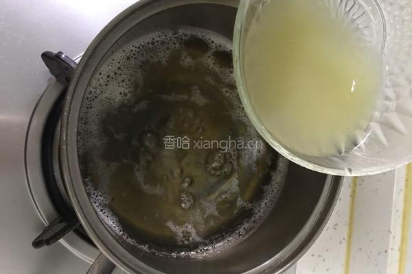 自制转化糖浆的做法图解3