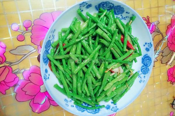清炒豇豆的做法图解6