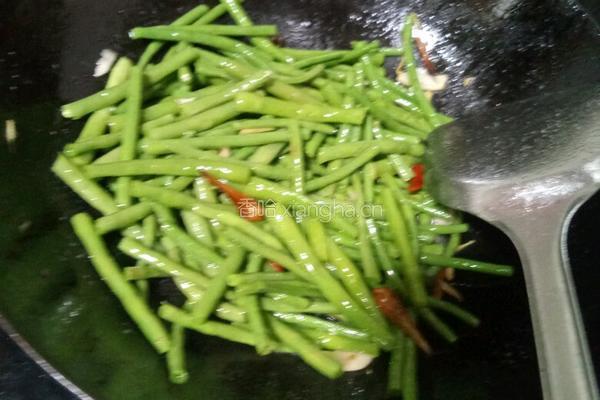 清炒豇豆的做法图解5