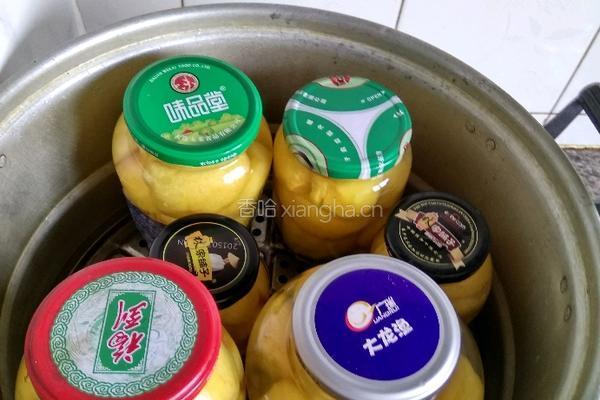 自制黄桃罐头