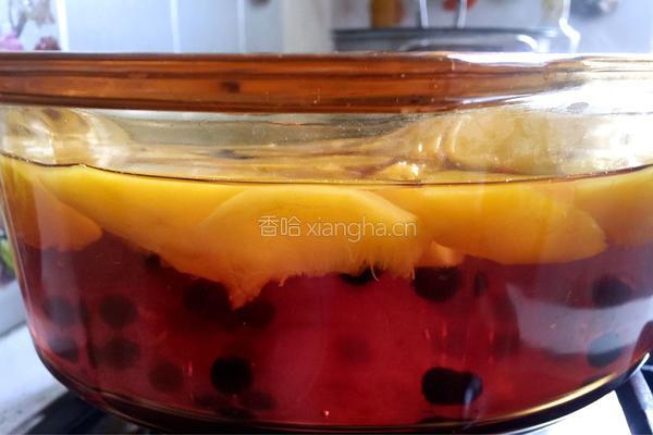 蓝莓黄桃罐头的做法图解5