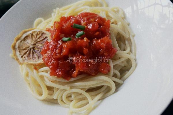 意大利肉酱面（里面没放肉）的做法图解8
