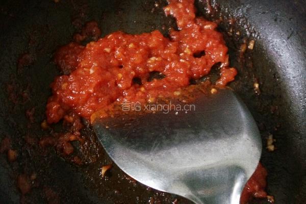 意大利肉酱面（里面没放肉）的做法图解5