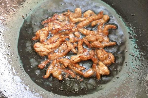 豆角烧肉的做法图解3