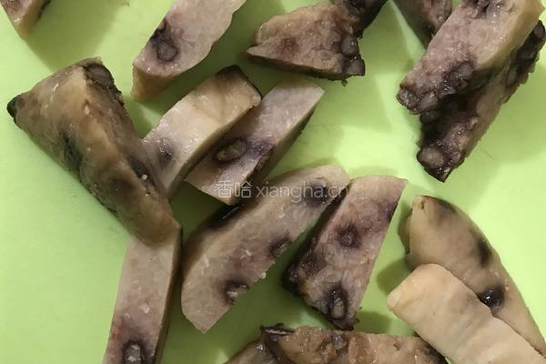 蛋黄焗粽子的做法图解3