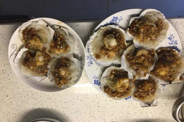 粉丝蒜茸蒸扇贝的做法图解5