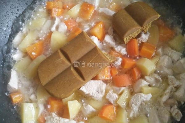 咖喱鸡饭的做法图解4