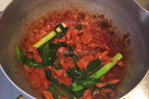 番茄青菜肉丝鸡蛋面的做法图解5