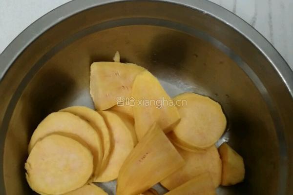 油炸红薯片的做法图解6