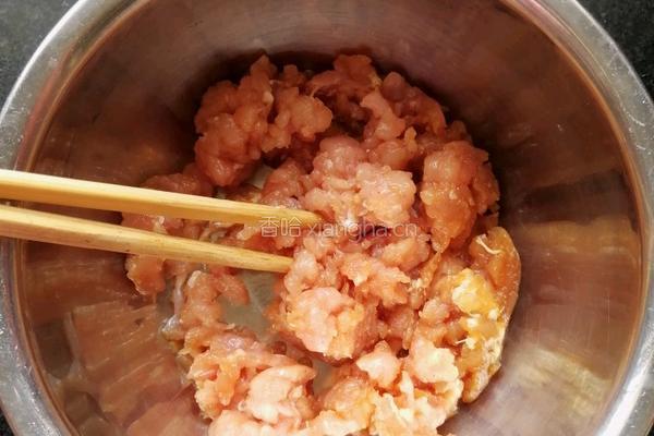 肉沫炒梅菜干的做法图解2